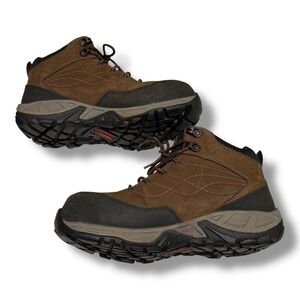 Merrell Siren LTR Mid Waterproof Alloy Toe Work Boots Women 8.5 M Brown J099404